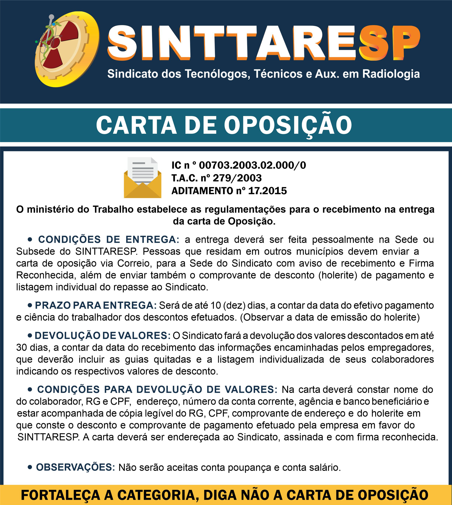 Sintaresp - Noticia