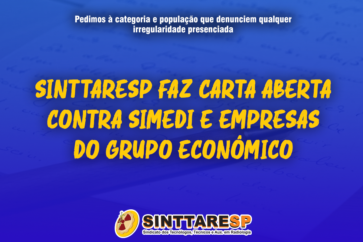 Sintaresp - Noticia